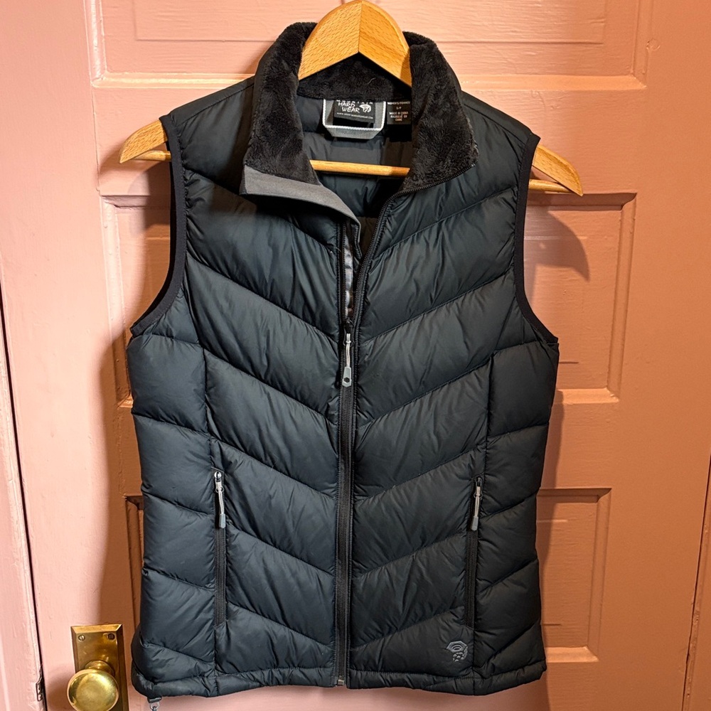 Mountain Hardwear Black Down Puffer Vest
